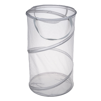 Корзина тм VETTA Сканди, 55х31,5см, сетка, полиэстер, серый