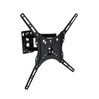 Кронштейн для ТВ LEBEN наклонно-поворотный, 14"-55", до 45кг, 50x50 до 400x400мм, металл