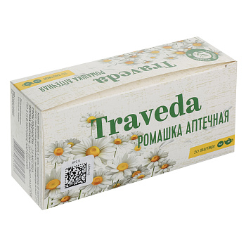 Чай Traveda Ромашка аптечная 20 пакетиков