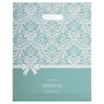 Пакет Перфекто Нежность с вырубной ручкой, 37*30 см, 90 мкм, ПВД