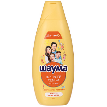Шампунь для волос ШАУМА Для Всей Семьи, п/б, 650мл