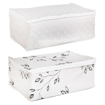 VETTA Винсент Кофр для подушек и одеял, ПЕВА, 60х40х25см, 2 дизайна