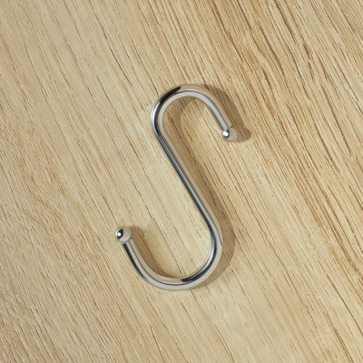 Набор крючков S-образных тм VETTA, хромированная сталь, 4 шт