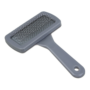 VETTA Щетка для домашних животных, бензол, нержавеющая сталь, резина, 14x9,5 см