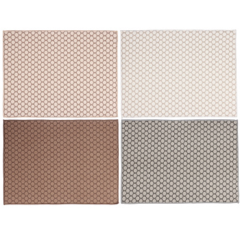 VETTA Салфетка для сушки посуды из микрофибры, "Узор", 38x50см, 210г/кв.м