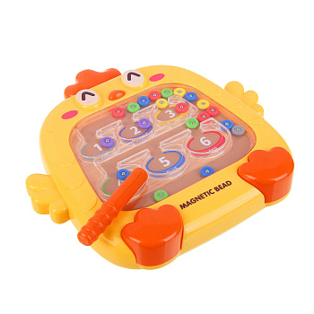Развивающая магнитная игрушка "Цыпленок", ИГРОЛЕНД, ABS