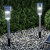 INBLOOM Фонарь на солнечной батарее, 30х4.7см, 1LED, белый, 1.2V 40mAh Ni-MH, пластик, нерж.сталь