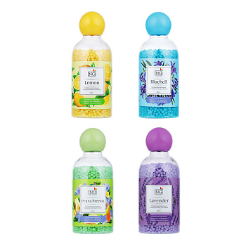 NEW GALAXY Ароматизатор для белья, 250 гр., 4 аромата (lavender, lemon, bluebell, pear&freesia)