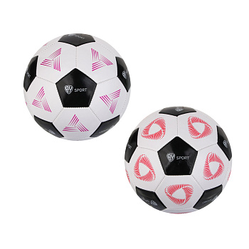 Мяч футбольный, тм BY SPORT, размер 5, 22см, 2 сл, PVC 1.5мм, 260г (+-10%)