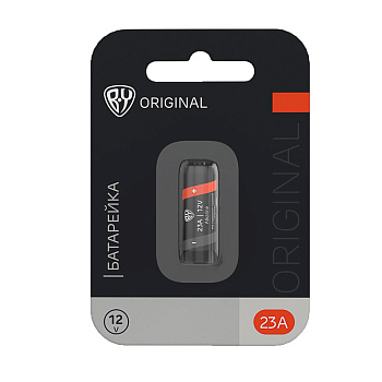 Батарейка 23A BY (3LR50) 1шт в блистере, щелочная 12В
