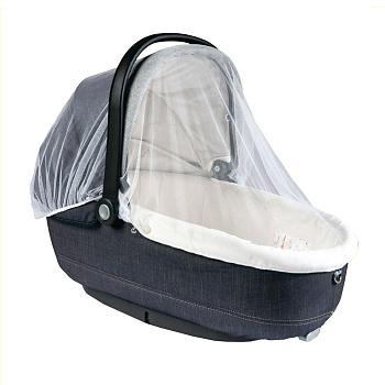 Антимоскитная сетка-полог тм INBLOOM на детскую коляску, 150x150см, полиэстер