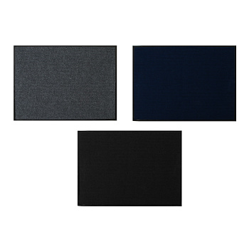 VETTA Коврик придверный, полиэстер, 80х100 см, 3 цвета