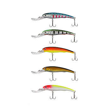 Воблер "Дип Минноу" тм AZOR FISHING, 165мм, 29,0г, F, 0-4,5м, 5 цветов