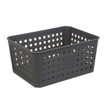 Корзина для хранения тм VETTA, пластик, 21х15,5х10см