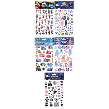 Набор для декорирования, Наклейки Паффи-Голографические, 14,8x5x27см