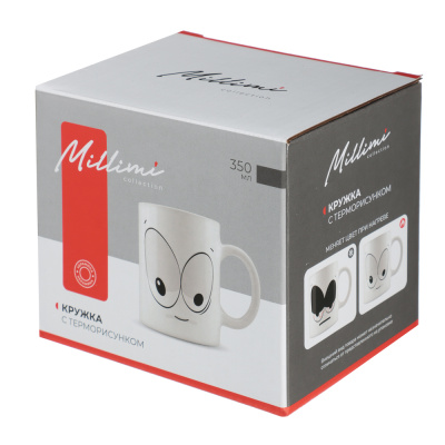 MILLIMI Глаза Кружка 350мл с терморисунком, керамика