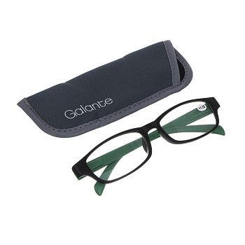 GALANTE Очки корригирующие с чехлом, пластик, полиэстер, PD62, (+): +1,+1.5,+2,+2.5,+3,+3.5 (ОК3)