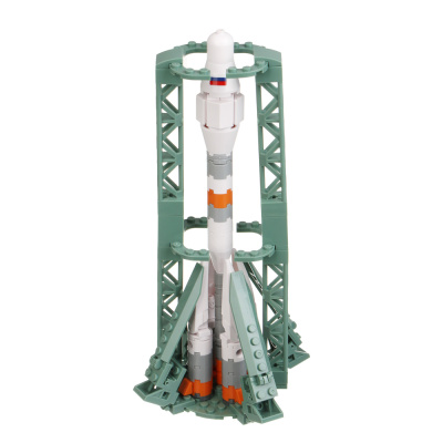 BY Русские Супергерои Роскосмос Конструктор "Ракеты России", ABS