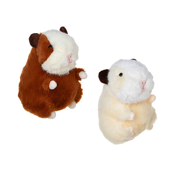 ИГРОЛЕНД Игрушка мягкая "Морская свинка" 23 см полиэстер, 2 диз.