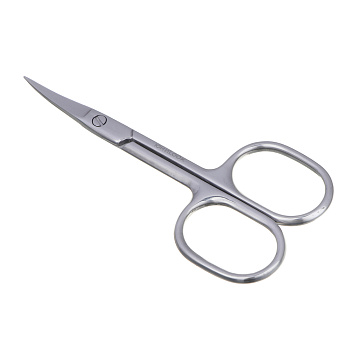 ЮНИLOOK Ножницы маникюрные "ULTRA", загнутые, 9,5 см, сталь, #1