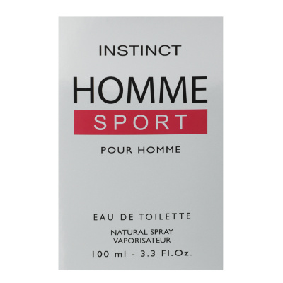 Туалетная вода мужская тм INSTINCT Homme Sport pour homme, 100 мл