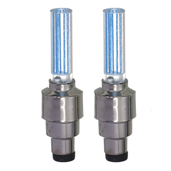 РОКОТ Набор 2шт колпачков на ниппель светящихся при движении