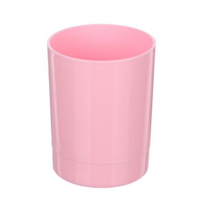 Подставка-стакан для ручек и карандашей, пластик, ассорти 6 цветов