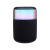Колонка беспроводная BY GlowSound Mini, 5 Вт,подсветка, 1200мАч, microSD, ВШГ 12x8x8см, черный