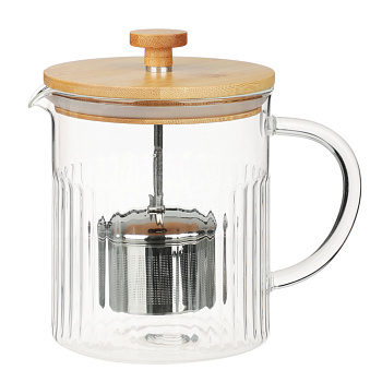 BY COLLECTION Teya Чайник заварочный 1,2л, жаропрочное стекло