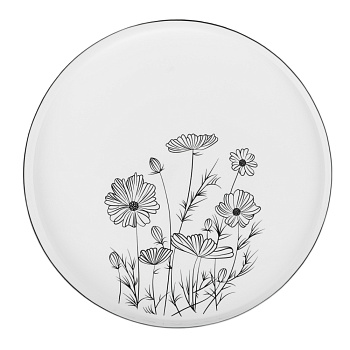 MILLIMI Адриа Тарелка подстановочная 27x2.2см опаловое стекло