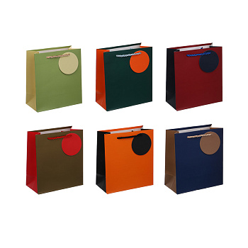 Пакет подарочный тм Fntastic 14,3x15,5x7см, бумага, 6 дизайнов