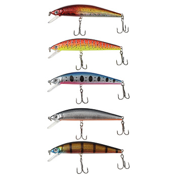 Воблер "Фэт Минноу" тм AZOR FISHING, SS, 8,5 гр, 95мм, 0,5-1,5м, 5 цветов