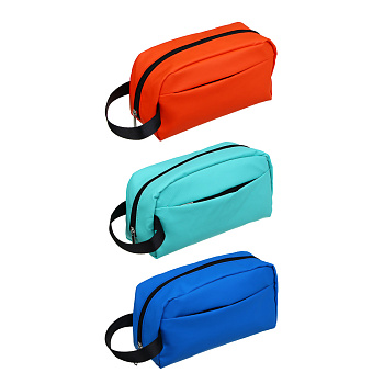 ЮL Несессер дорожный, из водоотталкивающей ткани, 2 отделения, ПЭ, ПУ, 24х13х9см, 3 цвета