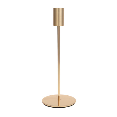 Подсвечник тм LADECOR на ножке металлический, 22x8 см, металл, 2 цвета