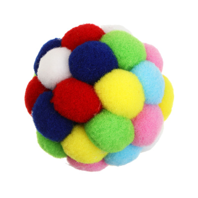 Набор игрушек для кошек, разноцветные мячи, 5см, 2шт