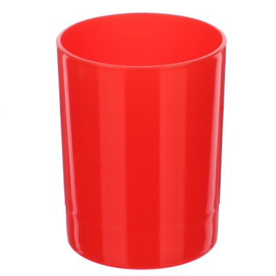 Подставка-стакан для ручек и карандашей, пластик, ассорти 6 цветов