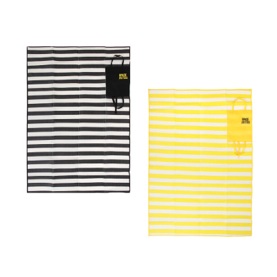 Коврик пляжный тм ЯРКОЕ ЛЕТО, 120х180, с ручками для переноски, полоса, полипропилен