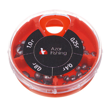 Набор грузил тм AZOR FISHING, маленький
