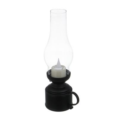 Светильник LED декоративный,7х9,5x24,5 см, 3хААА, пластик, 2 цвета