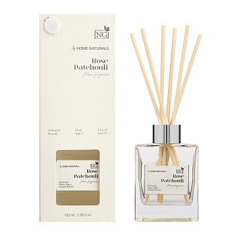 NEW GALAXY Диффузор Home Naturals 100 мл., Rose Patchouli