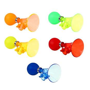 Клаксон, тм BY SPORT, 15х7см, резина, ABS, 3 цвета