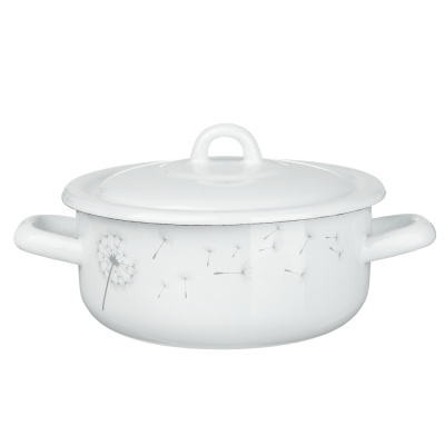 Одуванчик Кастрюля эмалированная 1,45л, индукция