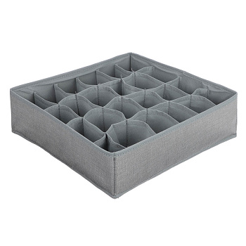 Органайзер для хранения тм VETTA Джойс, 24 отдела, полипропилен, картон, 32x32x10см