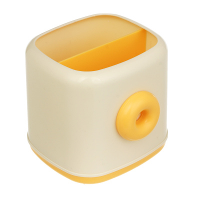 Подставка для пишущих принадлежностей, 10,5х9,5х10см, пластик, 2 цвета