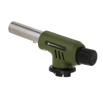 Горелка газ. с пьезорозжигом тм BY Русские Супергерои, цанг. захват, шир. сопло, ударопр. 15х4х5,5см