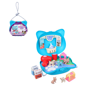 ИГРОЛЕНД Набор игровой профессии мини в сумочке, PP, ABS, картон, 20х10х19 см, 3 вида