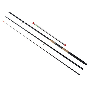 Удилище фидерное "Краун" тм AZOR FISHING, 3 сост, файбергласс, 3,6м, 50-100 гр, в компл. 3 вершинки