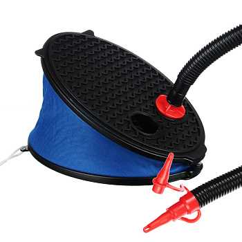 INTEX Насос ножной, объём 3л, 28см, 3 насадки в комплекте, 69611