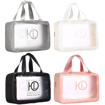 Косметичка тм ЮL, 26,5x18x10см, ПВХ, 4 цвета