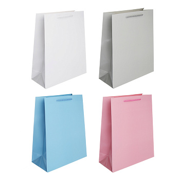 Пакет тм Fntastic подарочный, 32x26x10см, бумага, арт.14, 4 цвета
